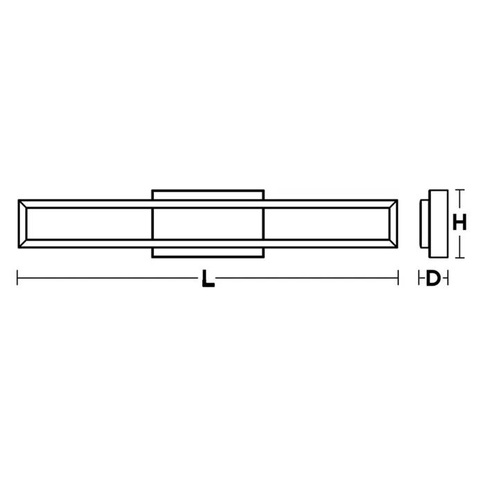 Ozell Dimmable LED Vanity Light