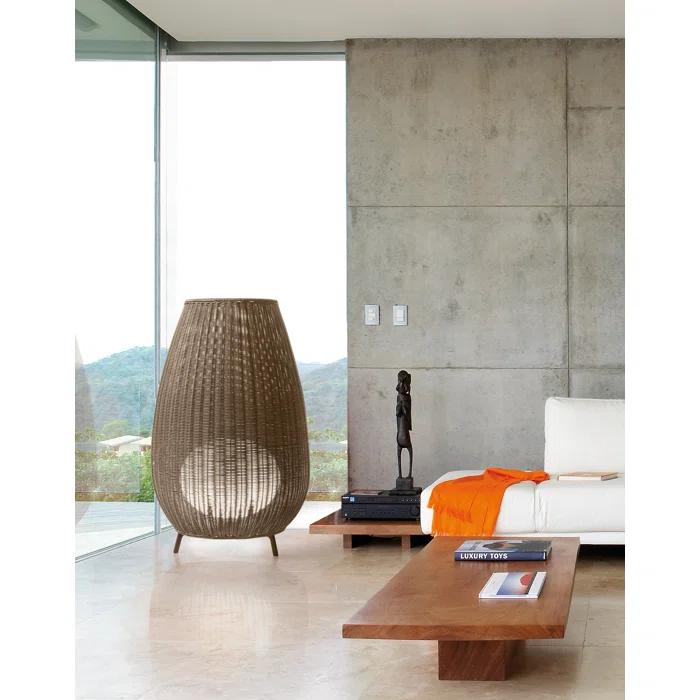 Bover Amphora 53.94'' Brown LED Novelty Floor Lamp