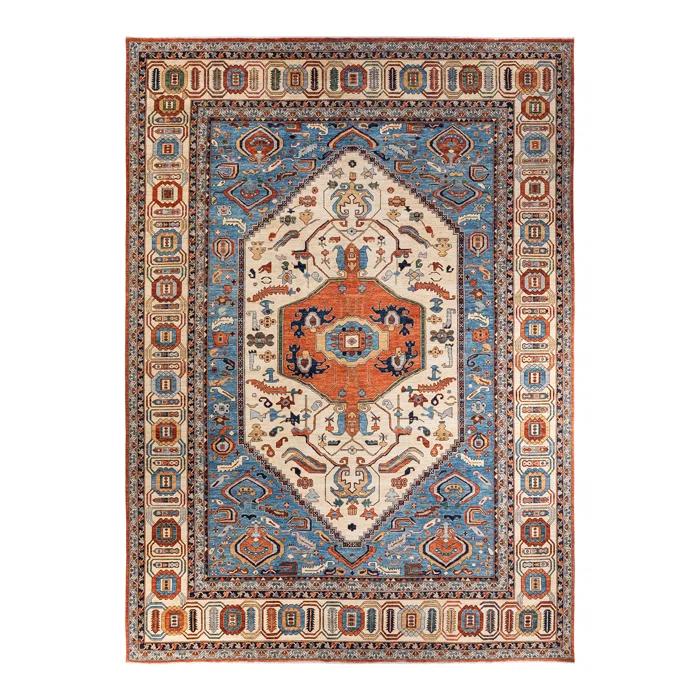 One-of-a-Kind 11' 3" X 15' 10" New Age Wool Area Rug in Orange