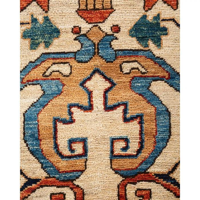 One-of-a-Kind 11' 3" X 15' 10" New Age Wool Area Rug in Orange