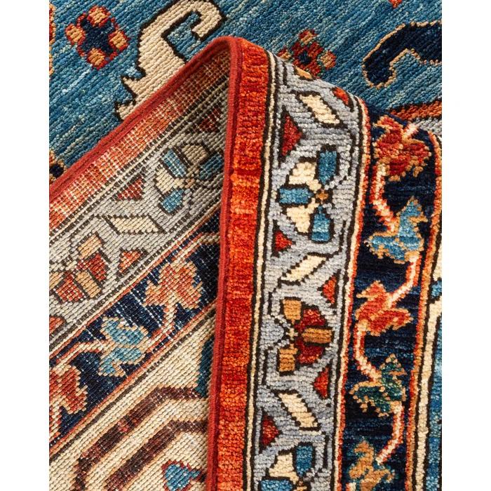 One-of-a-Kind 11' 3" X 15' 10" New Age Wool Area Rug in Orange