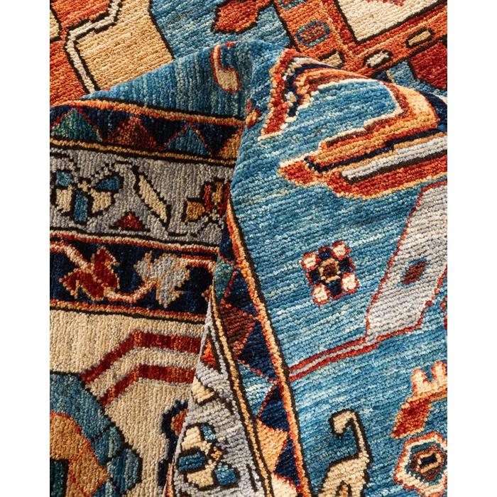 One-of-a-Kind 11' 3" X 15' 10" New Age Wool Area Rug in Orange