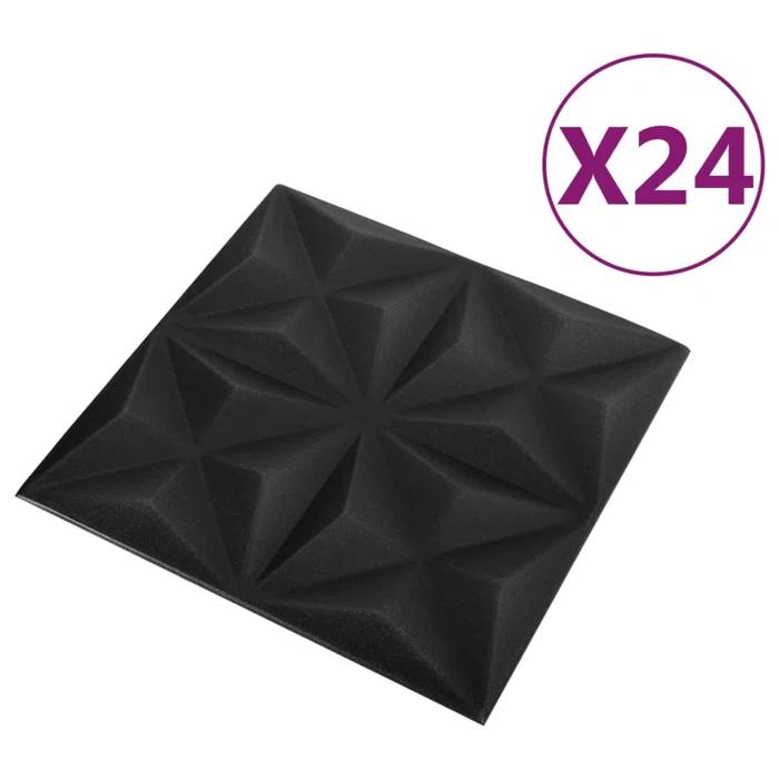VidaXL 19.7" x 19.7" 3D Wall Panel (24 pack) (Set of 24)