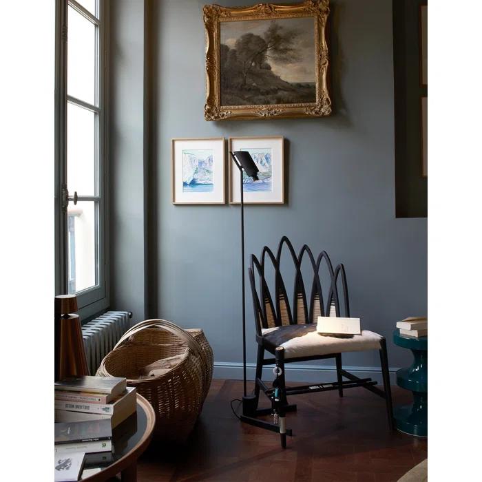 DCW Editions Vision 53.94'' Black LED Task Floor Lamp