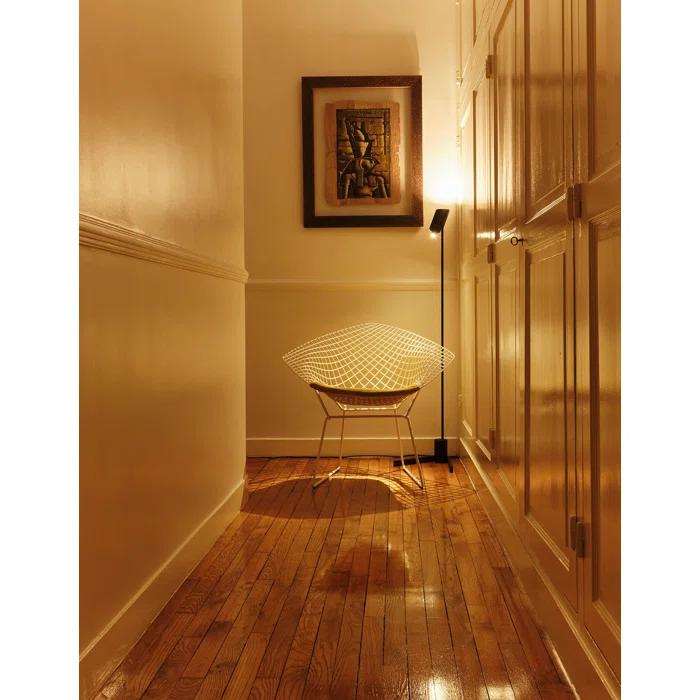 DCW Editions Vision 53.94'' Black LED Task Floor Lamp