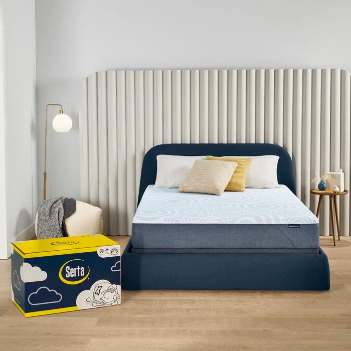 Serta Serta Perfect Sleeper Nestled Night Medium Firm 10" Memory Foam Mattress