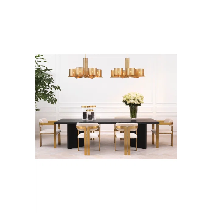 Eichholtz Vertex 12'' H Glass Tabletop Hurricane