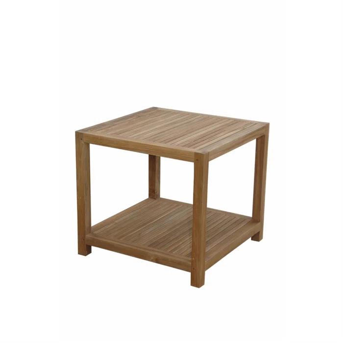 Maykoosh Rustic Revival 22" Side Table With 1-Tier