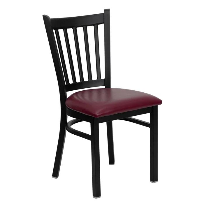 Flash Furniture Hercules Prompton Modern Vertical Back Metal Restaurant Chairs by Flash Furniture (Set of 2)