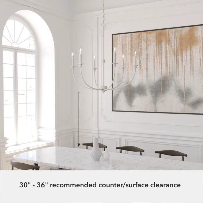 Hunter Southcrest 6 Light Chandelier Ceiling Light Fixture