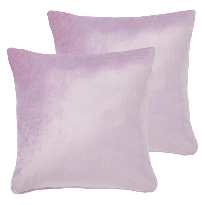 Safavieh Velvet Reversible Pillow Cover (Set of 2)