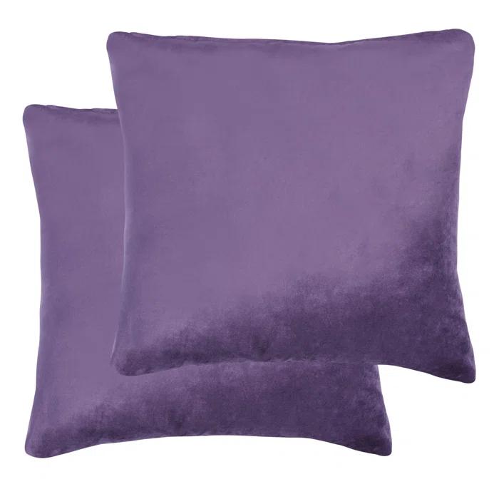 Safavieh Velvet Reversible Pillow Cover (Set of 2)