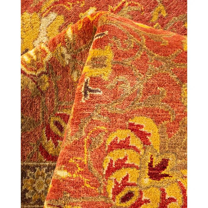 Haynie One-of-a-Kind 7' 10" X 9' 4" Hand Knotted Area Rug