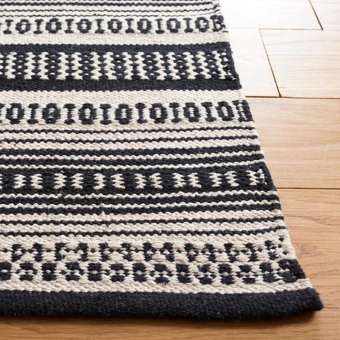 Union Rustic Annia Flat Weave Cotton Southwestern Rug