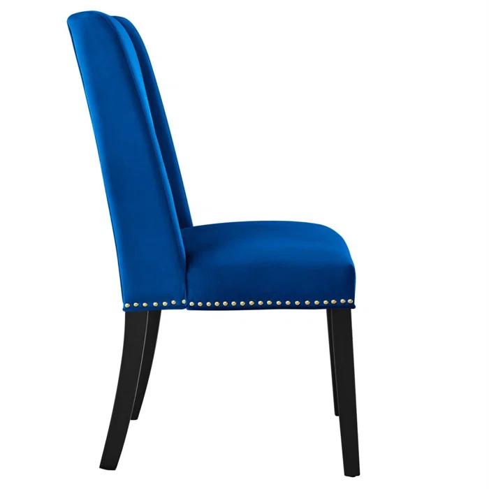 Modway Modway Baron Performance Velvet Dining Chairs - Set of 2