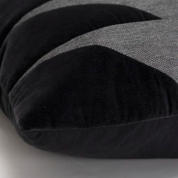 Joshelin Embroidered Cotton Throw Pillow