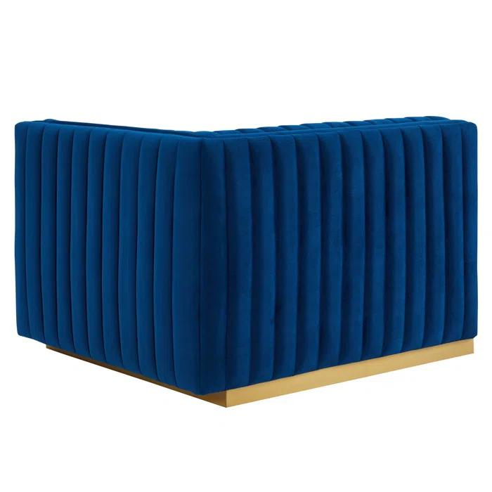 Conjure Channel Tufted Upholstered Fabric Sofa by Modway