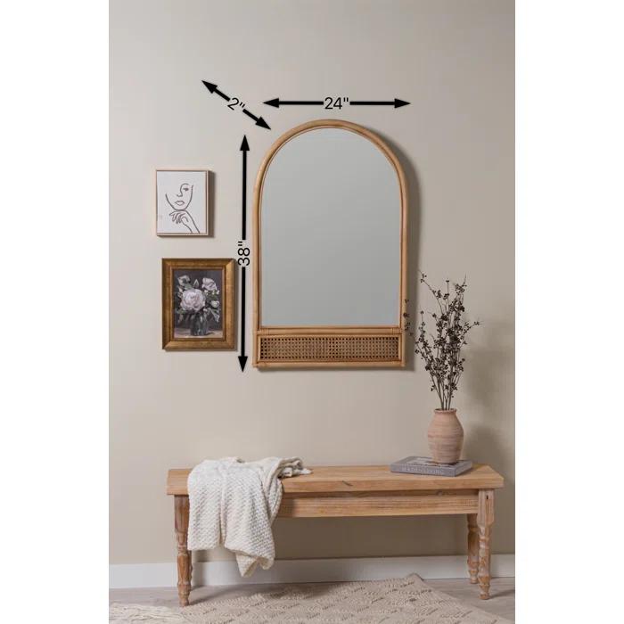 Booker Wall Mirror - Natural