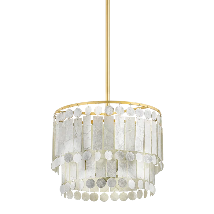 Coretta Chandelier - Natural / 16"
