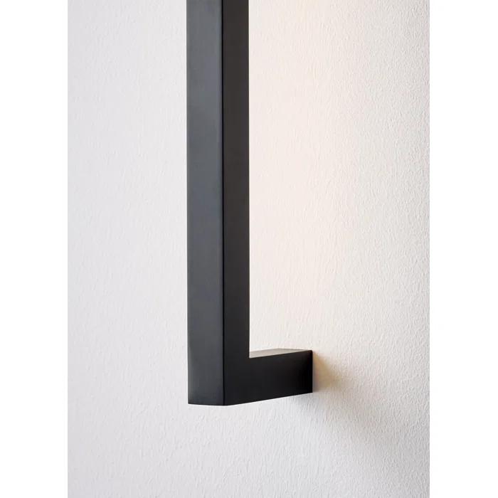 Nightshade Black 49" Dimmable LED Wall Sconce