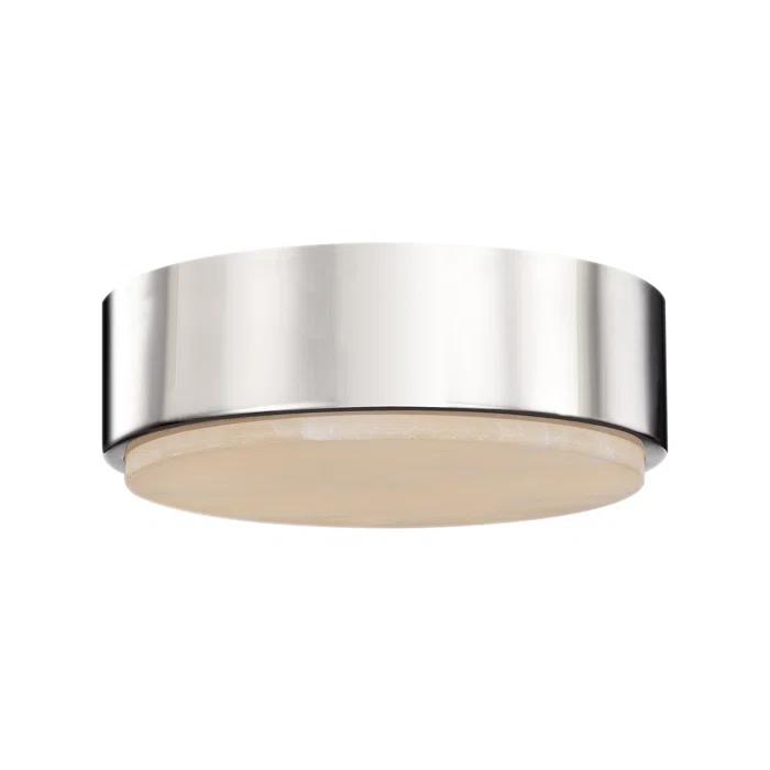 Alora Lighting Blanco Glass LED Flush Mount