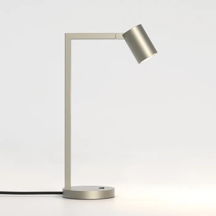 Astro Ascoli Desk Indoor Table Lamp (Matt Black) - Dry Rated - GU10 Lamp, Designed in Britain - 1286135-3 Years Guarantee
