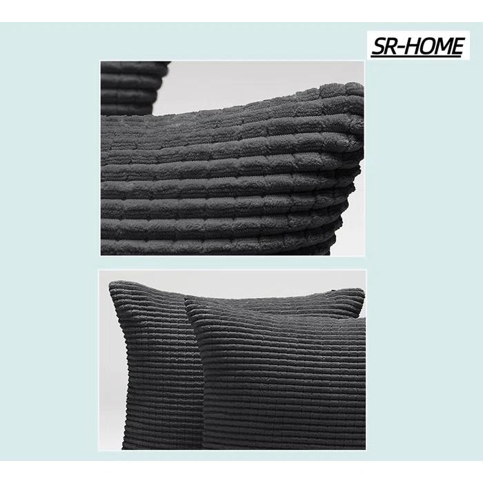 Deconovo Deconov Square Pillow Cover (Set of 2)