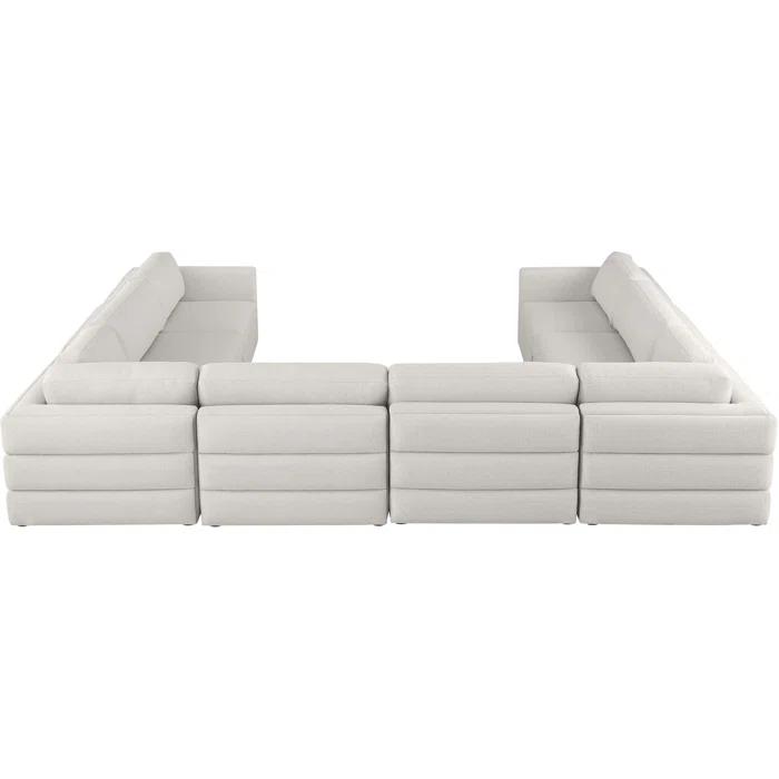 Howardine 8 - Piece Upholstered Sectional