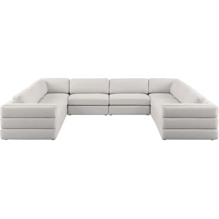 Howardine 8 - Piece Upholstered Sectional