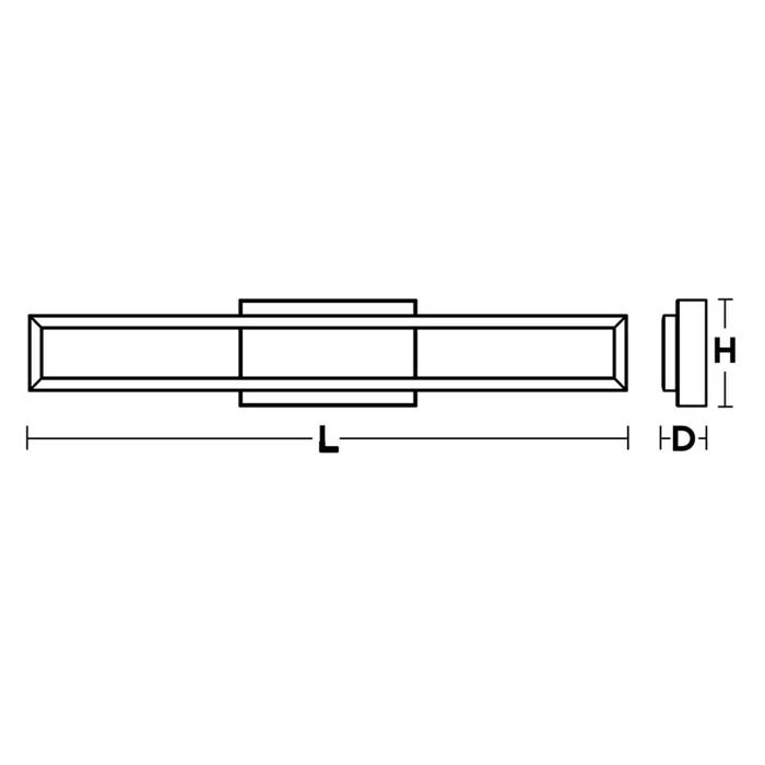 Ozell Dimmable LED Vanity Light