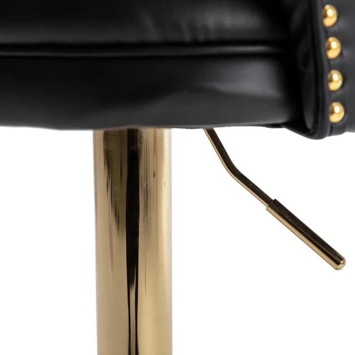 Rosdorf Park Swivel Adjustable Height Counter Stool (Set of 2)