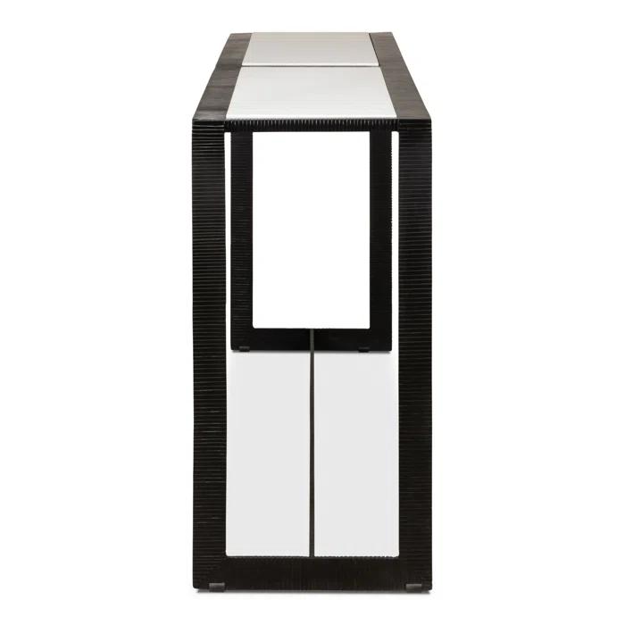 Ridged Console Table