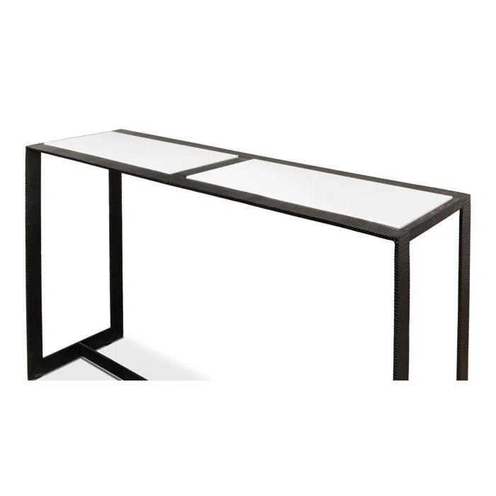 Ridged Console Table