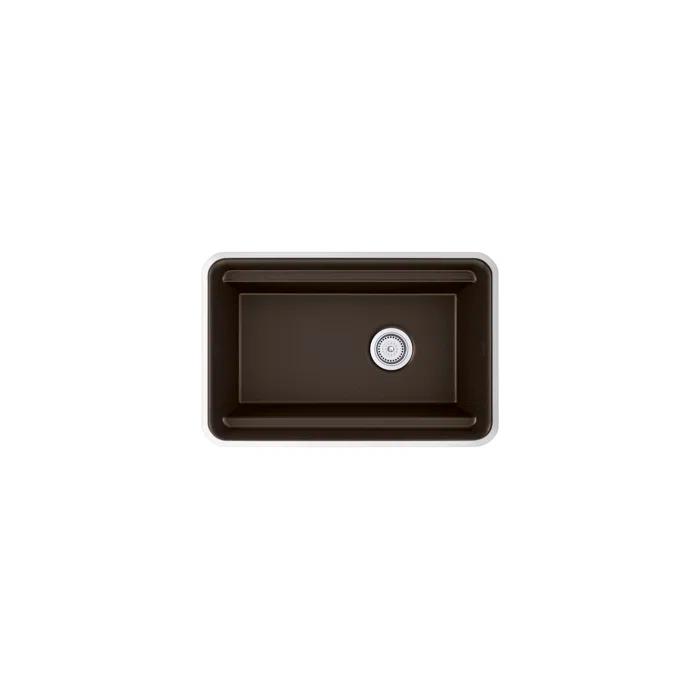 Cairn 27-1/2 in. X 18-5/16 in. X 12-5/8 in. Undermount Utility Sink