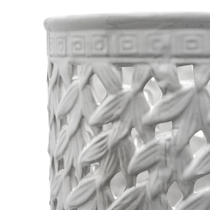 20" Bamboo Lattice Umbrella Stand