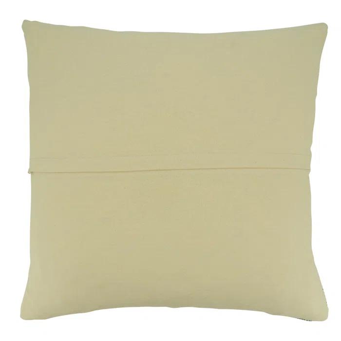 Striped Cotton Throw Pillow