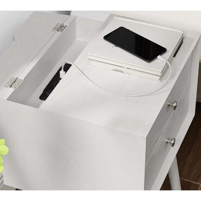 Modway Ember Wood Mid-century Modern Nightstand