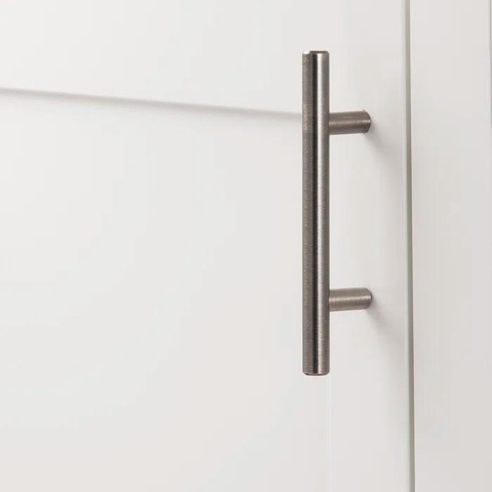 Hickory Hardware Bar Pulls Collection Pull - 3" Center to Center Cabinet Pull Brushed Black Nickel - Contemporary, Minimalist Hardware for Drawers & Cabinets
