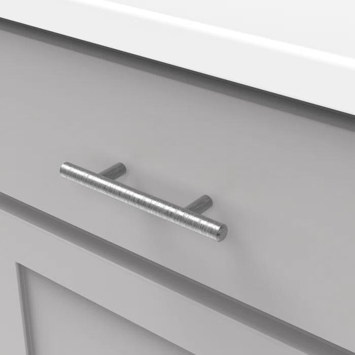 Hickory Hardware Bar Pulls Collection Pull - 3" Center to Center Cabinet Pull Brushed Black Nickel - Contemporary, Minimalist Hardware for Drawers & Cabinets
