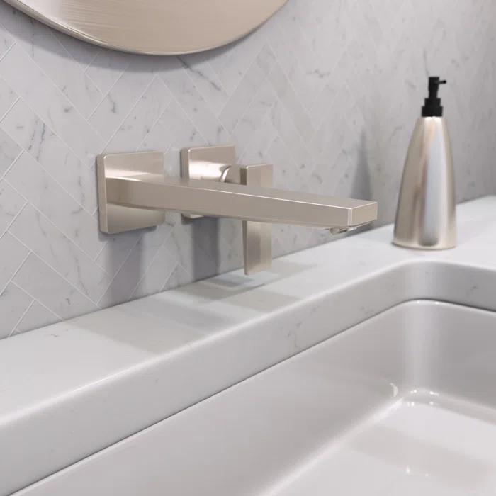 Metropol Low Flow Water Saving Wall Mounted Bathroom Faucet