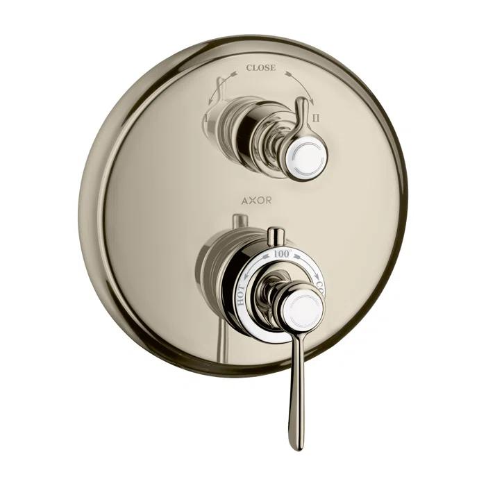 AXOR Montreux Thermostatic Trim With Volume Control And Diverter Valve Trim Only