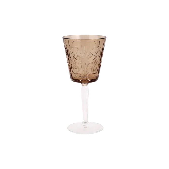 VIETRI Barocco 8oz. Handmade Wine Glass