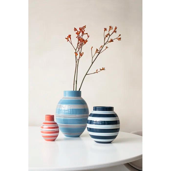 Kähler Omaggio Nuovo Faience Table Vase