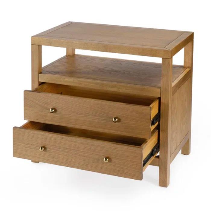 Nora 2-Drawer Nightstand