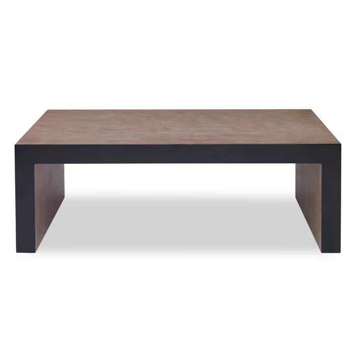 Structure Solid Wood Top Coffee Table