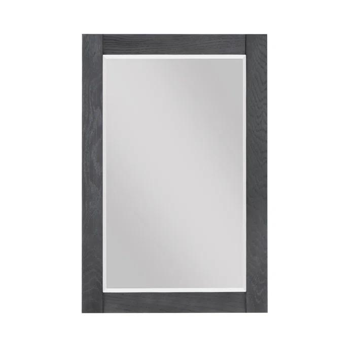 Ivy Wood Flat Wall Mirror