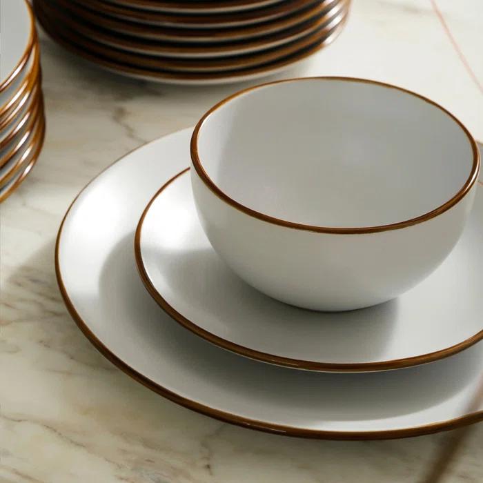 Brasa 16-Piece Dinnerware Set Stoneware