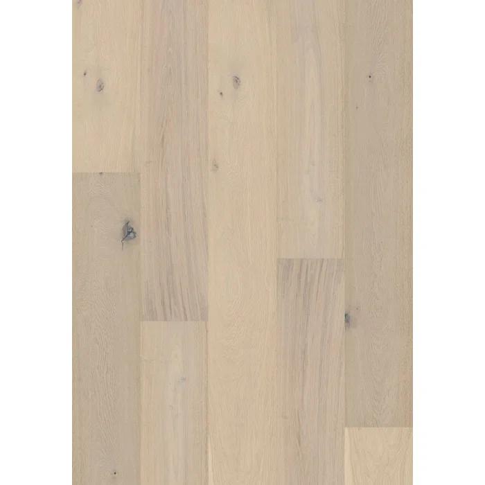 Third Avenue Oak 9.45-in W x 15 mm T x Varying Length Wire Brushed Engineered Hardwood Flooring