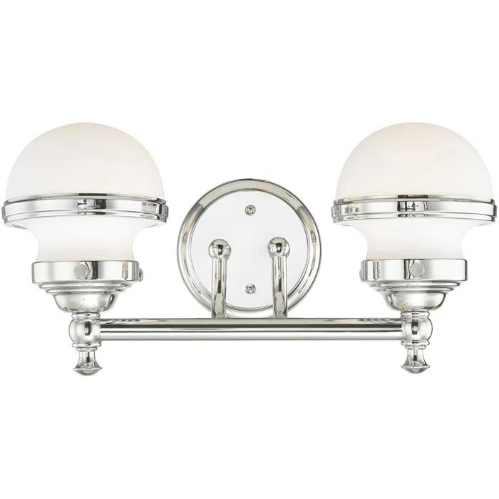 Livex Lighting Oldwick 2 - Light Vanity in  Polished Chrome