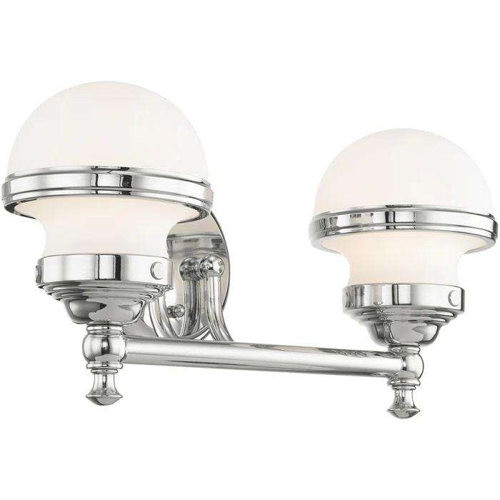 Livex Lighting Oldwick 2 - Light Vanity in  Polished Chrome